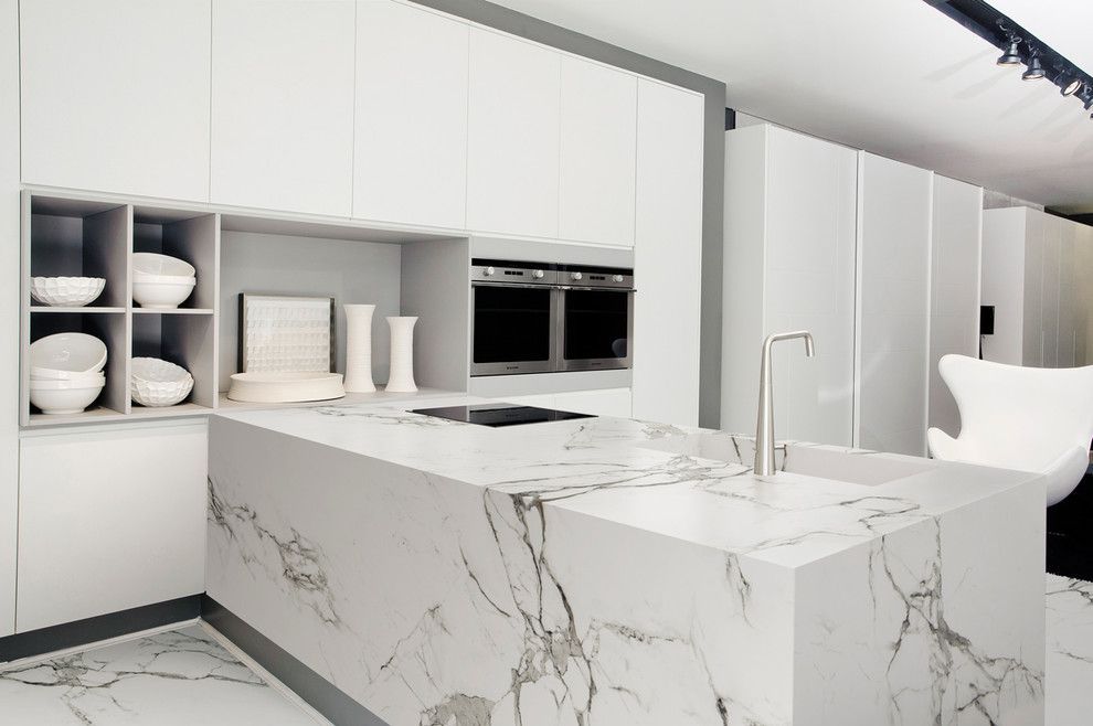 Isla encimera dekton aura